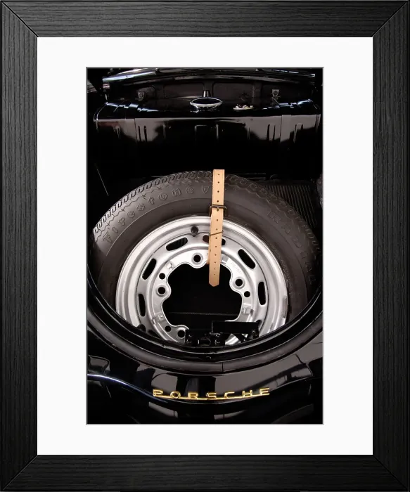 Framed Print : 1956 Porsche Spyder - James Dean replica. Artist: Simon Clay Framed Print : 1956 Porsche Spyder - James Dean replica. Artist: Simon Clay