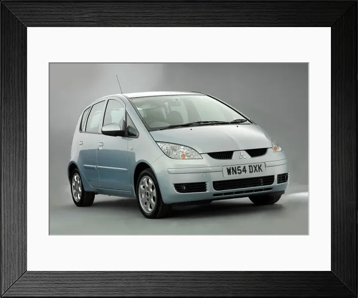 Framed Print : 2004 Mitsubishi Colt Framed Print : 2004 Mitsubishi Colt