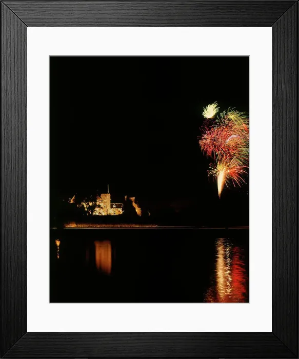 Framed Print : Fireworks at Palace House Framed Print : Fireworks at Palace House