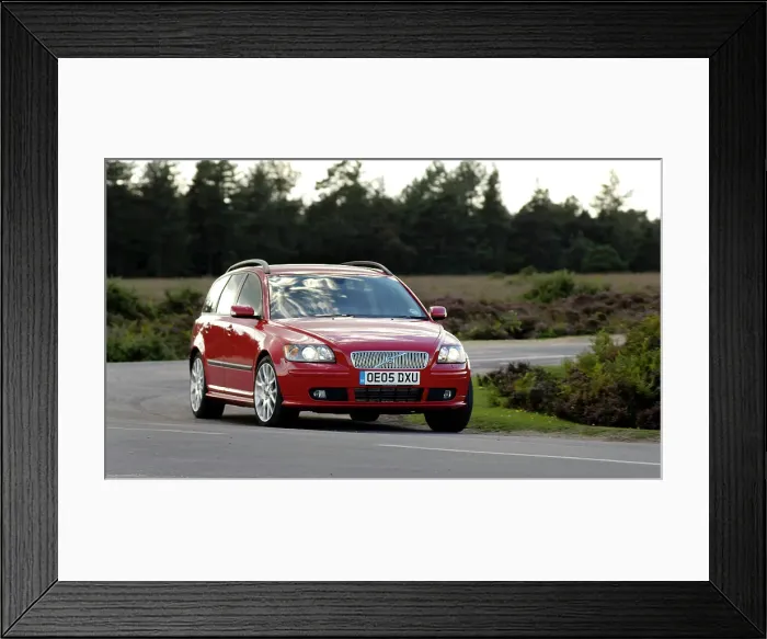 Framed Print : 2005 Volvo V50 T5 Framed Print : 2005 Volvo V50 T5