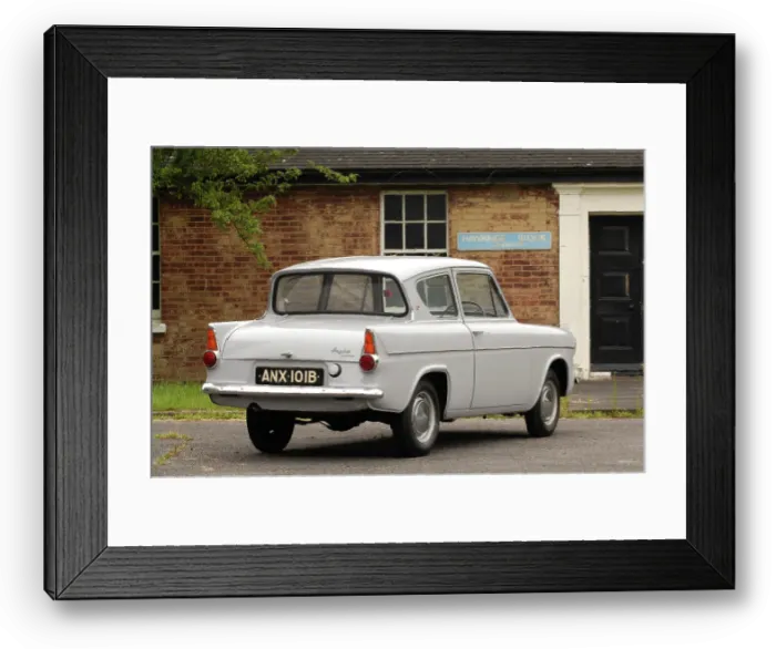 Framed Print : 1964 Ford Anglia Deluxe Framed Print : 1964 Ford Anglia Deluxe
