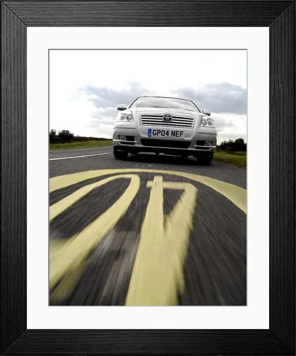 Framed Print : 2004 Toyota Avensis Estate Framed Print : 2004 Toyota Avensis Estate