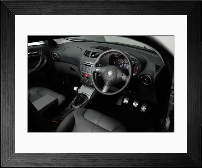 Framed Print : 2007 Alfa Romeo GT Framed Print : 2007 Alfa Romeo GT