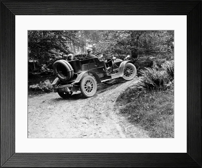 Framed Print : 1908 Albion 24-30 hp taking part in Scottish Reliability Trials, 1908