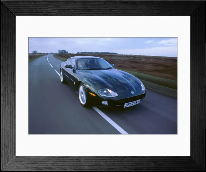 Framed Print : 2002 Jaguar XKR coupe Framed Print : 2002 Jaguar XKR coupe