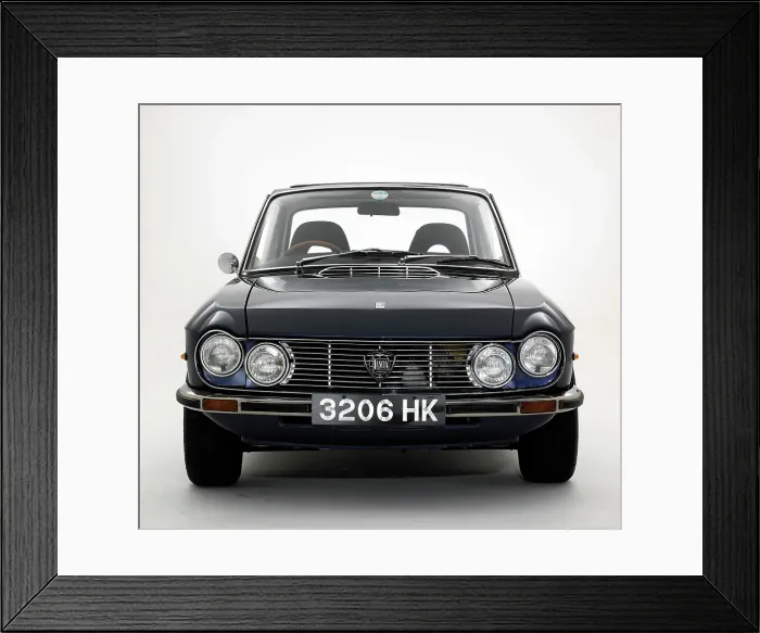 Framed Print : 1972 Lancia Fulvia 1600 HF Framed Print : 1972 Lancia Fulvia 1600 HF