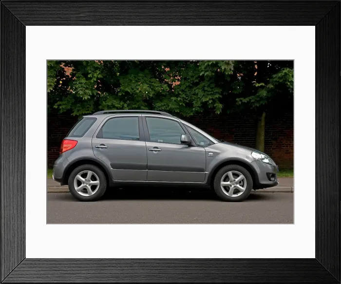 Framed Print : 2009 Suzuki SX4 Framed Print : 2009 Suzuki SX4