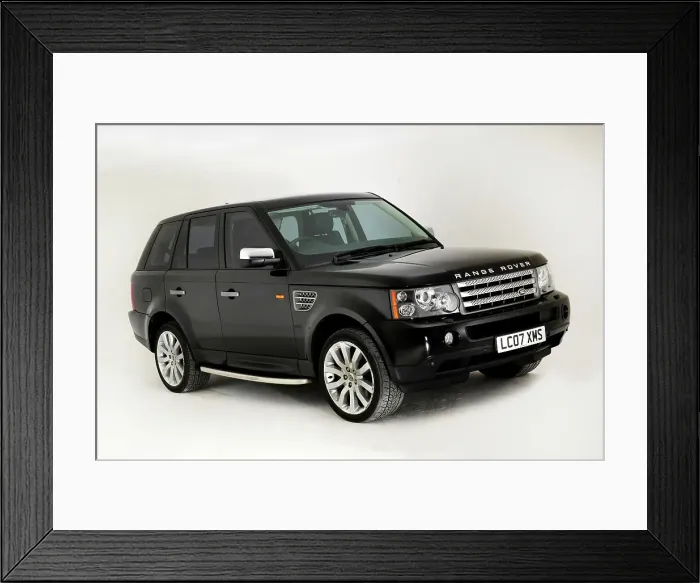 Framed Print : 2007 Range Rover Sport Framed Print : 2007 Range Rover Sport