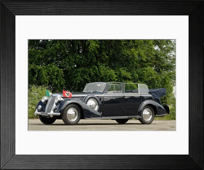 Framed Print : 1938 Lancia Astura Lungo Mussolini Framed Print : 1938 Lancia Astura Lungo Mussolini