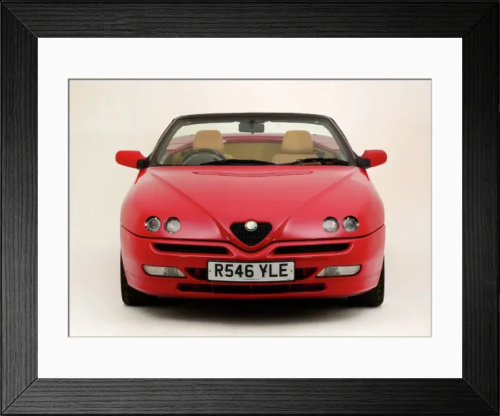 Framed Print : 1997 Alfa Romeo Spyder Framed Print : 1997 Alfa Romeo Spyder