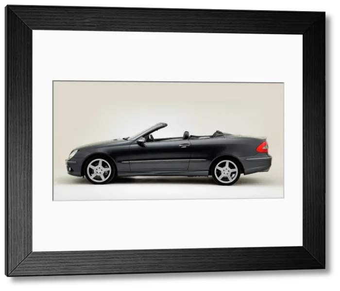 Framed Print : 2009 Mercedes Benz CLK Cabriolet Framed Print : 2009 Mercedes Benz CLK Cabriolet