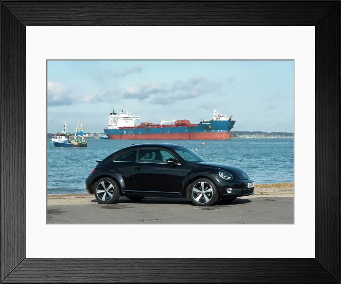 Framed Print : 2012 Volkswagen Beetle Framed Print : 2012 Volkswagen Beetle