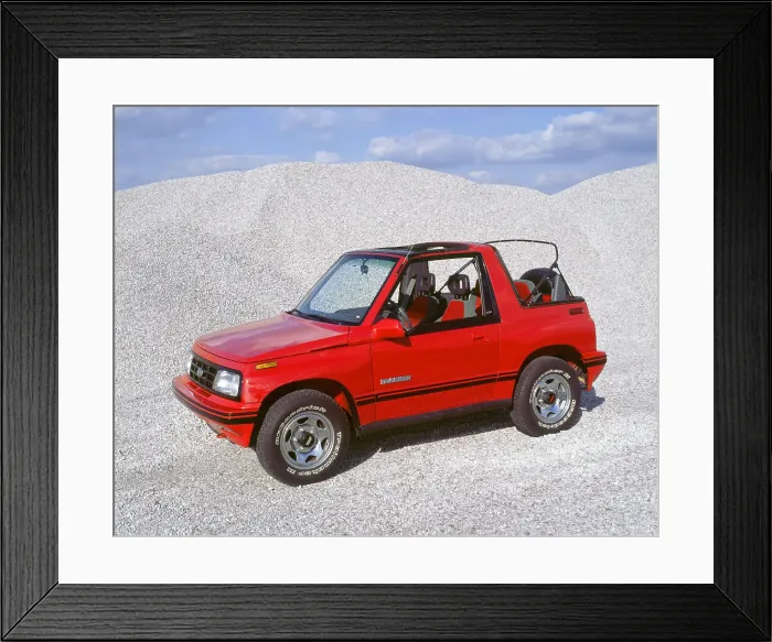 Framed Print : 1990 Chevrolet Tracker 4x4 Framed Print : 1990 Chevrolet Tracker 4x4