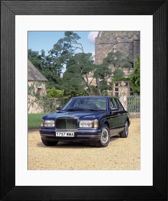 Framed Print : 1999 Rolls Royce Silver Seraph Framed Print : 1999 Rolls Royce Silver Seraph