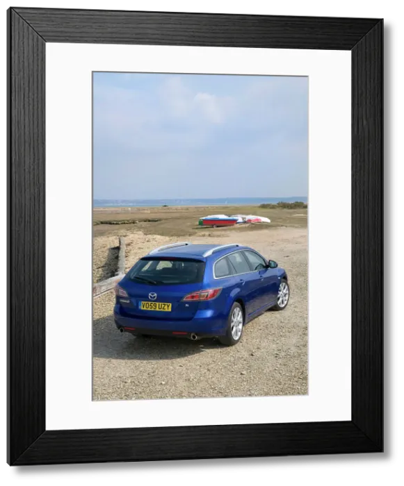Framed Print : 2010 Mazda 6 SL Estate Framed Print : 2010 Mazda 6 SL Estate