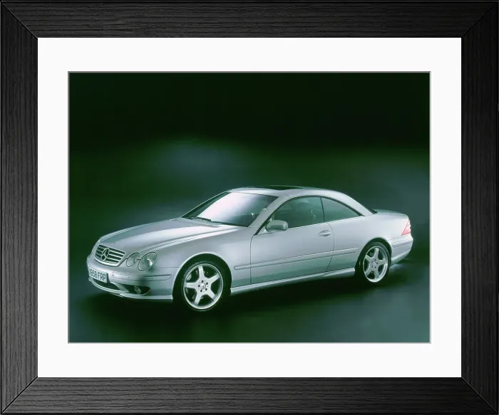 Framed Print : 2001 Mercedes Benz CL 55 AMG V8 Framed Print : 2001 Mercedes Benz CL 55 AMG V8