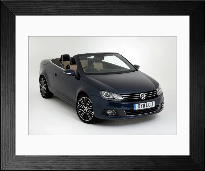 Framed Print : 2011 Volkswagen EOS 2.0 Tdi Framed Print : 2011 Volkswagen EOS 2.0 Tdi