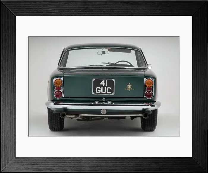 Framed Print : 1963 Maserati Sebring 3500GT Framed Print : 1963 Maserati Sebring 3500GT