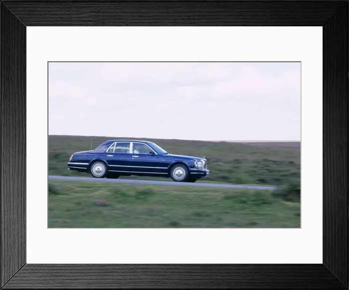 Framed Print : 1999 Rolls Royce Silver Seraph
