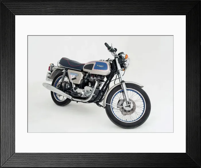 Framed Print : 1977 Triumph Bonneville 750 Jubilee Framed Print : 1977 Triumph Bonneville 750 Jubilee