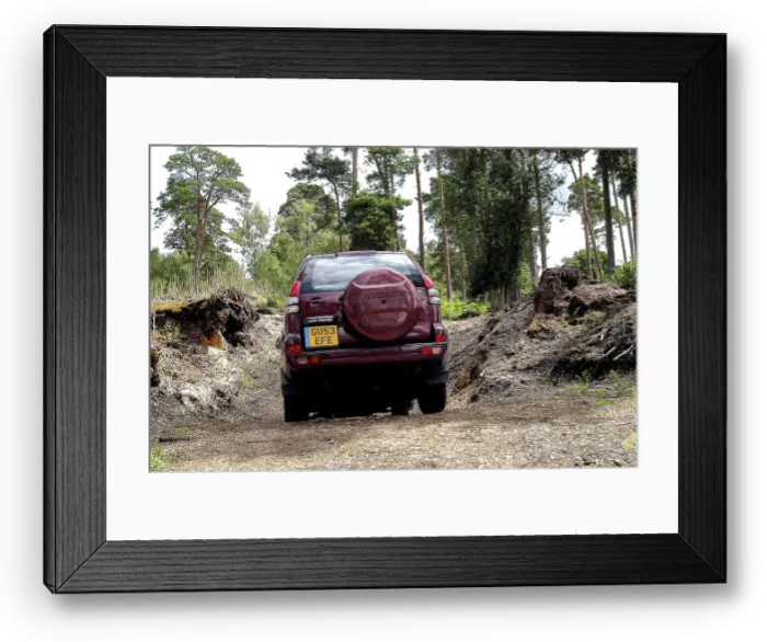 Framed Print : 2003 Toyota Landcruiser Framed Print : 2003 Toyota Landcruiser
