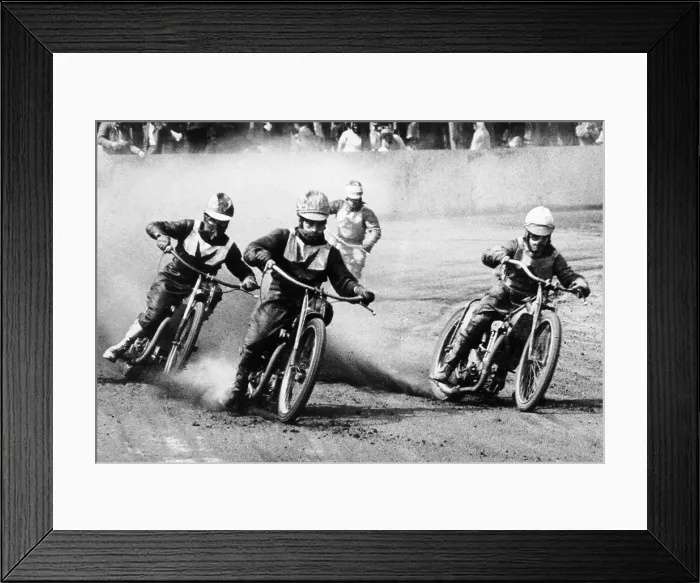 Framed Print : A speedway race Framed Print : A speedway race