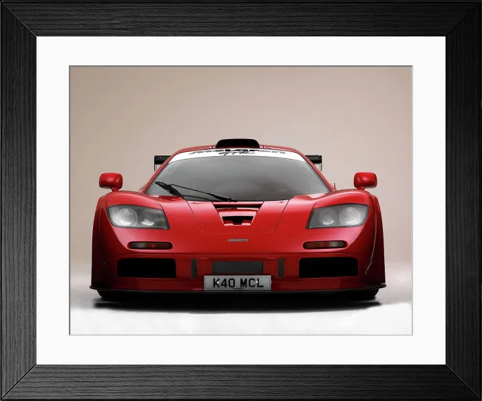Framed Print : 1996 Mclaren F1 GTR Framed Print : 1996 Mclaren F1 GTR