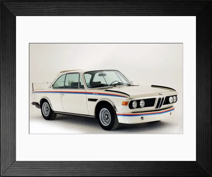 Framed Print : 1974 BMW 3.0 CSL Batmobile Framed Print : 1974 BMW 3.0 CSL Batmobile