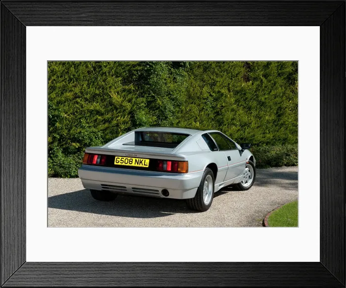 Framed Print : 1989 Lotus Esprit Framed Print : 1989 Lotus Esprit