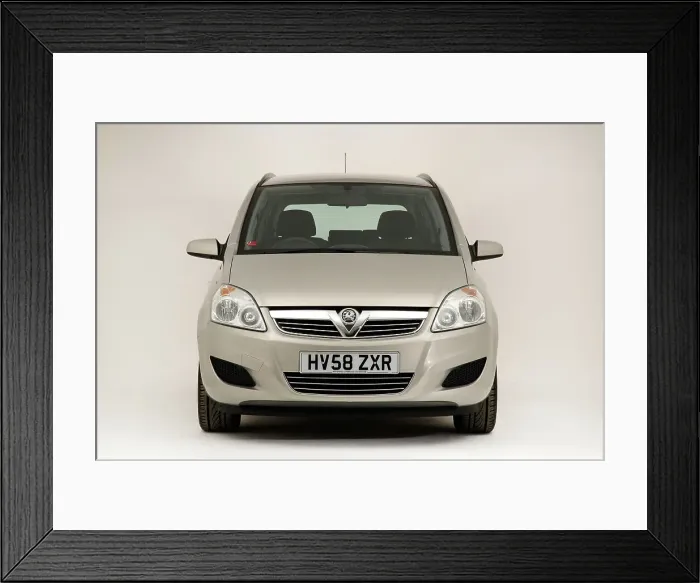 Framed Print : 2008 Vauxhall Zafira Framed Print : 2008 Vauxhall Zafira