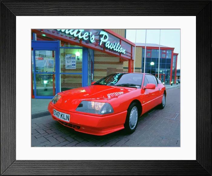 Framed Print : 1988 Renault GTA V6 Turbo Framed Print : 1988 Renault GTA V6 Turbo