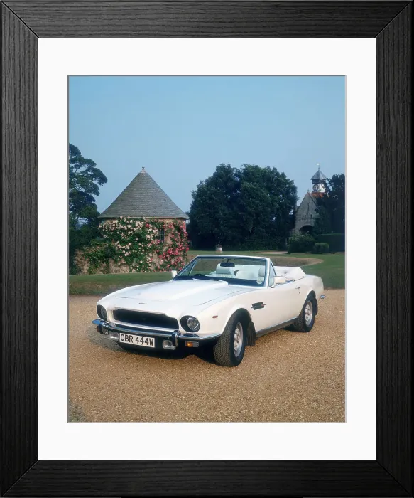 Framed Print : 1981 Aston Martin Volante V8 Framed Print : 1981 Aston Martin Volante V8