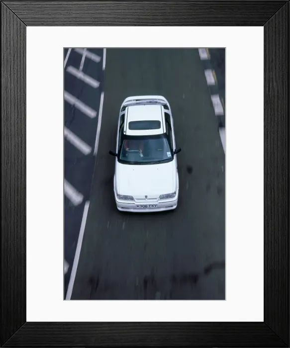 Framed Print : 1993 Rover 220 Gti Framed Print : 1993 Rover 220 Gti