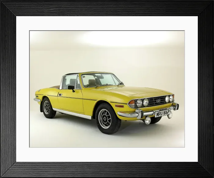 Framed Print : 1976 Triumph Stag Framed Print : 1976 Triumph Stag