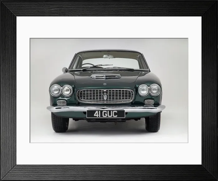 Framed Print : 1963 Maserati Sebring 3500GT Framed Print : 1963 Maserati Sebring 3500GT