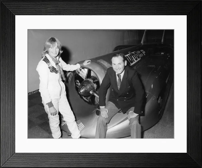 Framed Print : Fiona Brothers and Richard Noble, 1980s Framed Print : Fiona Brothers and Richard Noble, 1980s