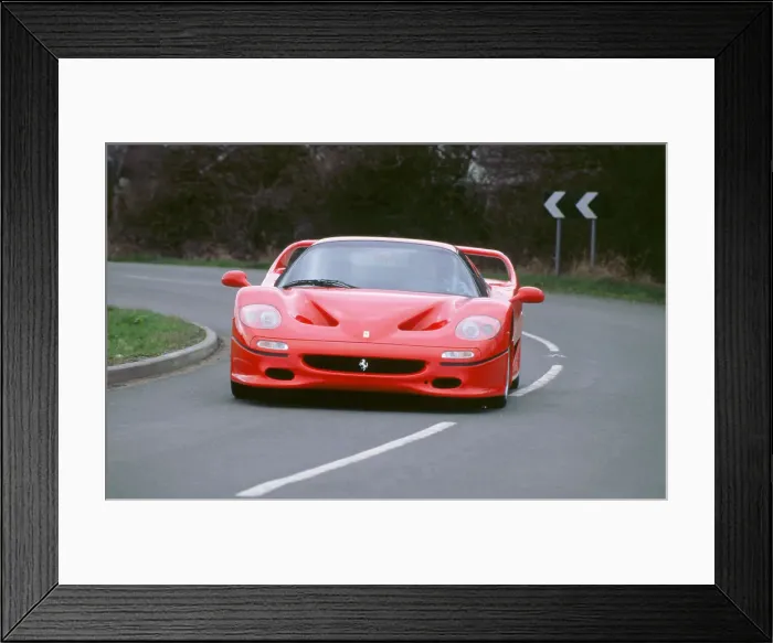 Framed Print : 1996 Ferrari F50 Framed Print : 1996 Ferrari F50