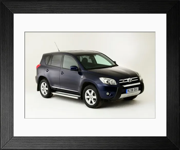 Framed Print : 2008 Toyota RAV 4 Framed Print : 2008 Toyota RAV 4