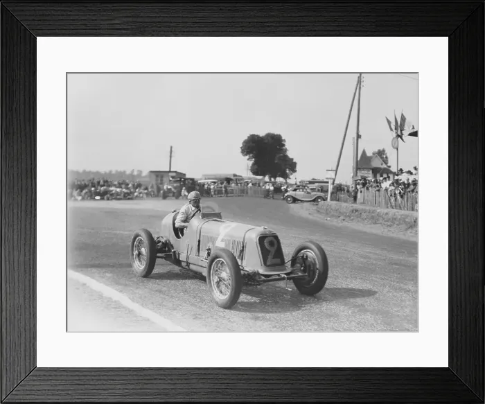 Framed Print : Etancelin in his Maserati at the Dieppe Grand Prix, France, 22 July 1934 Framed Print : Etancelin in his Maserati at the Dieppe Grand Prix, France, 22 July 1934