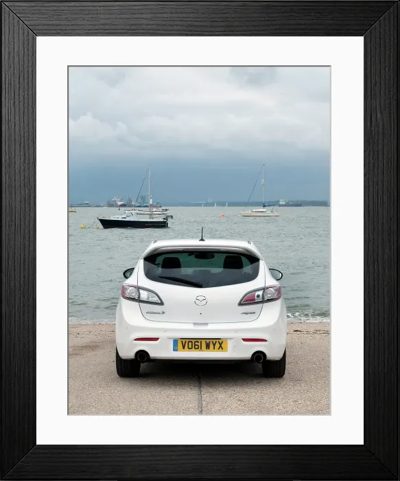 Framed Print : 2012 Mazda 3 MPS Framed Print : 2012 Mazda 3 MPS