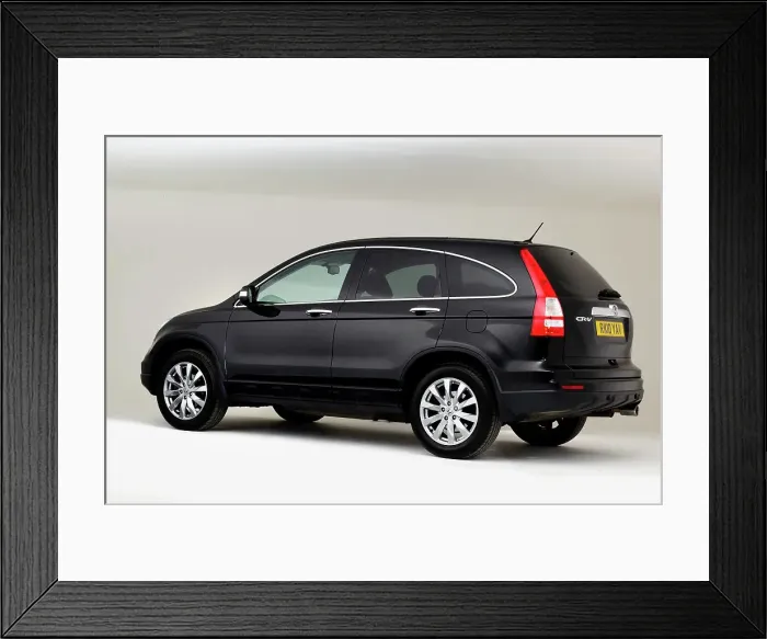 Framed Print : 2010 Honda CRV Framed Print : 2010 Honda CRV