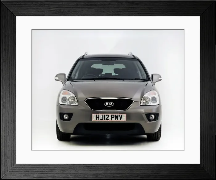 Framed Print : 2012 Kia Carens 3 CDRi Framed Print : 2012 Kia Carens 3 CDRi