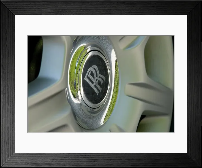 Framed Print : 2011 Rolls Royce Ghost