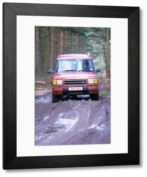 Framed Print : 1999 Landrover Discovery Framed Print : 1999 Landrover Discovery