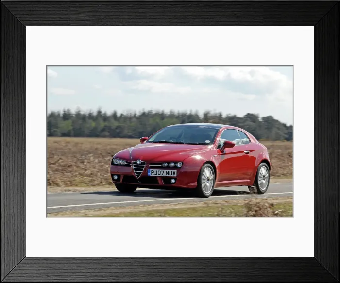 Framed Print : 2007 Alfa Romeo Brera Framed Print : 2007 Alfa Romeo Brera