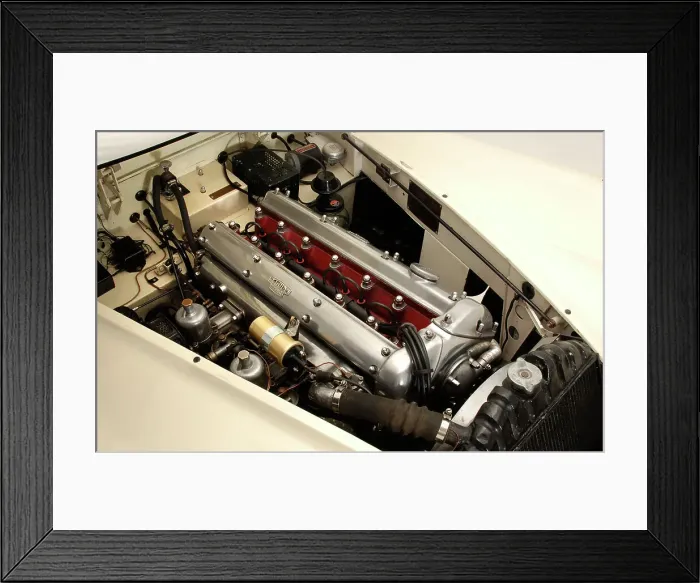 Framed Print : 1955 Jaguar XK140 Framed Print : 1955 Jaguar XK140