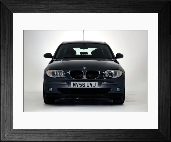 Framed Print : 2006 BMW 116i Framed Print : 2006 BMW 116i