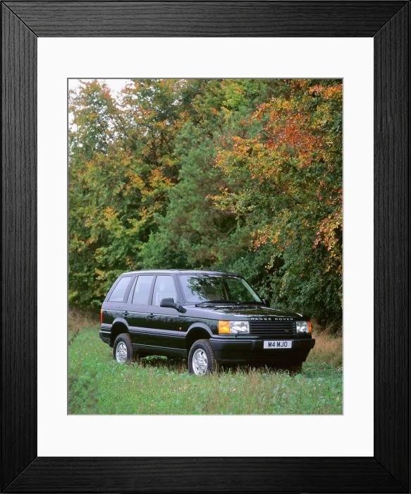 Framed Print : 1996 Range Rover SE Framed Print : 1996 Range Rover SE