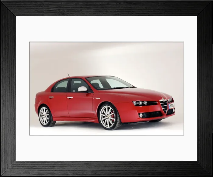 Framed Print : 2009 Alfa Romeo 159 Framed Print : 2009 Alfa Romeo 159