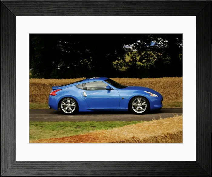 Framed Print : 2009 Nissan 370Z at 2009 Goodwood Festival of Speed Framed Print : 2009 Nissan 370Z at 2009 Goodwood Festival of Speed